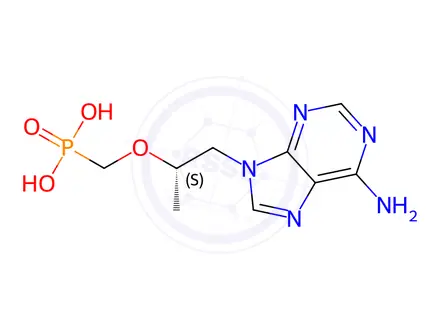 Chemical structure of S-Tenofovir