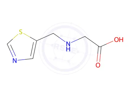 Chemical structure of (Thiazol-5-ylmethyl)glycine