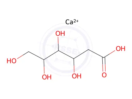 Chemical structure of Sodium Gluconate Impurity 14 Calcium Salt