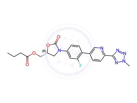 Chemical structure of Tedizolid Impurity 126