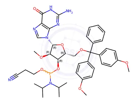 Chemical structure of Phosphoramidites Impurity 10