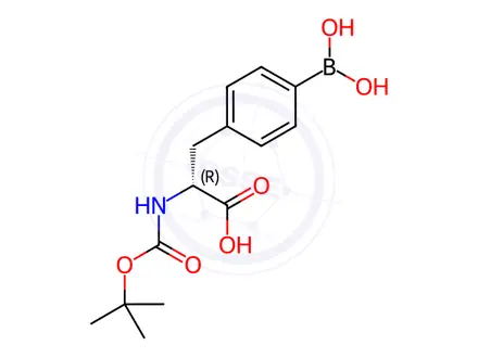 Chemical structure of Bortezomib Impurity 153