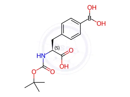 Chemical structure of Bortezomib Impurity 114