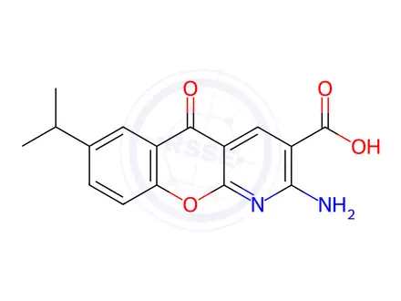 Chemical structure of Amlexanox