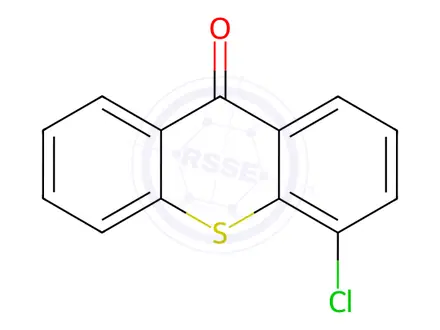 Chemical structure of 4-Chloro-9H-thioxanthen-9-one