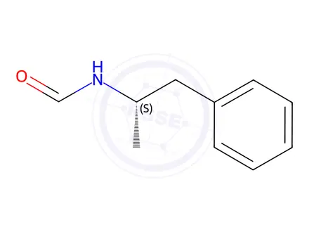 Chemical structure of (S)-N-(1-phenylpropan-2-yl)formamide