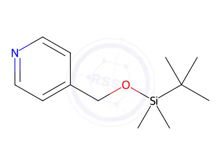 Chemical structure of 4-(tert-Butyldimethylsilyloxymethyl)pyridine