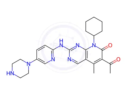 Chemical structure of Palbociclib N-Cyclohexyl Analog