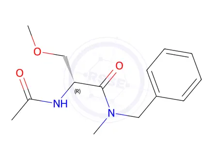 Chemical structure of Lacosamide N-Methyl Impurity