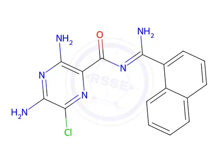 Chemical structure of alpha',2'-benzobenzamil
