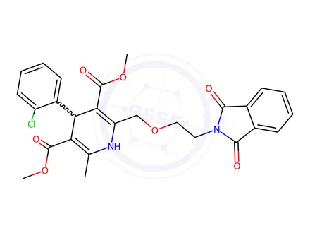 Chemical structure of Phthaloyl Amlodipine Dimethyl Ester