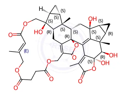 Chemical structure of Chloramultilide B