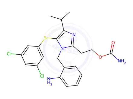 Chemical structure of Capravirine Impurity 30
