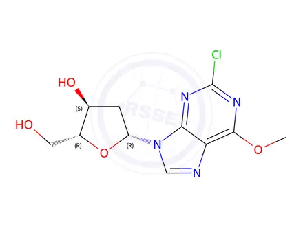 Chemical structure of Inosine Impurity 10