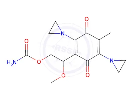 Chemical structure of Carboquone