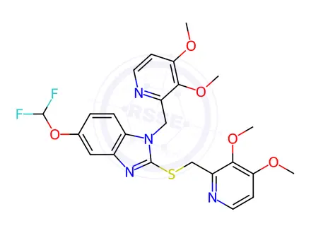 Chemical structure of Pantoprazole Impurity 78
