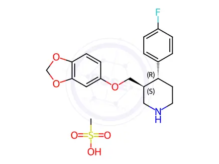 Chemical structure of Paroxetine Impurity 3