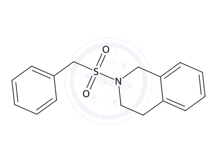 Chemical structure of 2-(Benzylsulfonyl)-1,2,3,4-tetrahydroisoquinoline