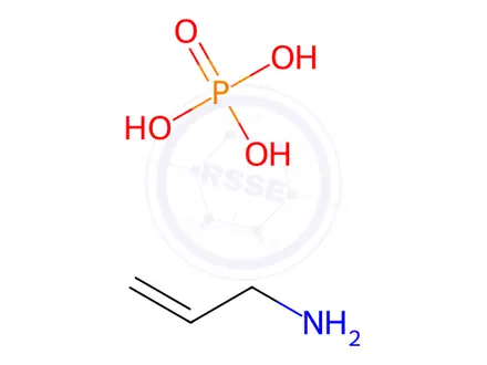 Chemical structure of Prop-2-en-1-amine phosphate