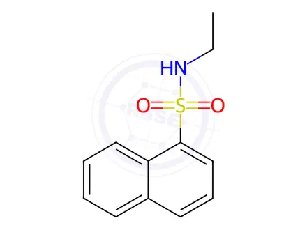 Chemical structure of n-Ethylnaphthalene-1-sulfonamide