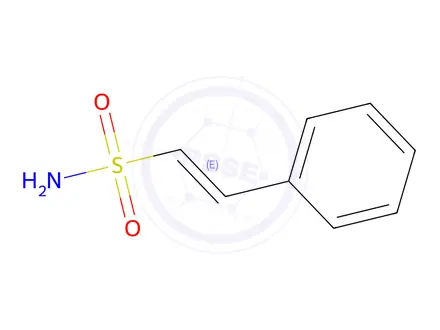 Chemical structure of (E)-2-Phenylethenesulfonamide