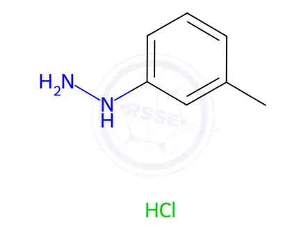 Chemical structure of m-Tolylhydrazine Hydrochloride