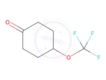 Chemical structure of 4-(Trifluoromethoxy)cyclohexanone