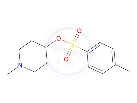 Chemical structure of 1-Methylpiperidin-4-yl 4-methylbenzenesulfonate