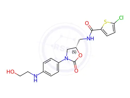 Chemical structure of Rivaroxaban Desmorpholinone Analog