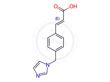 Chemical structure of Ozagrel