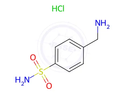 Chemical structure of Mafenide Hydrochloride