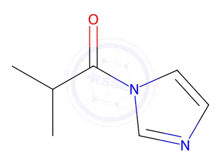 Chemical structure of 1-(1H-Imidazol-1-yl)-2-methylpropan-1-one