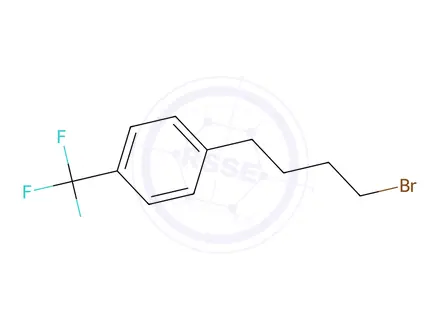 Chemical structure of 1-(4-Bromobutyl)-4-(trifluoromethyl)benzene