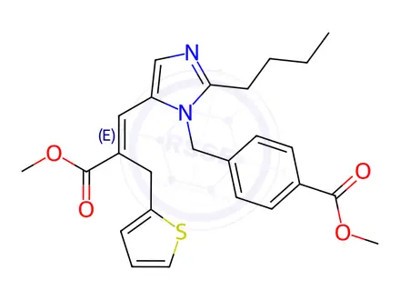 Chemical structure of Eprosartan Dimethyl Ester