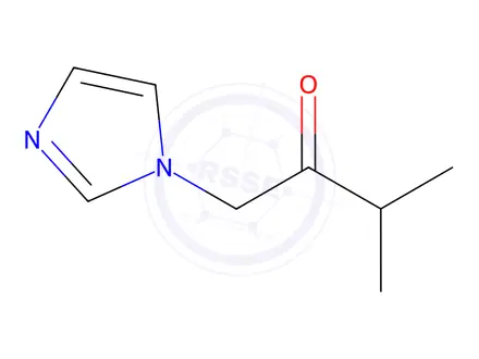 Chemical structure of 1-(1H-imidazol-1-yl)-3-methylbutan-2-one