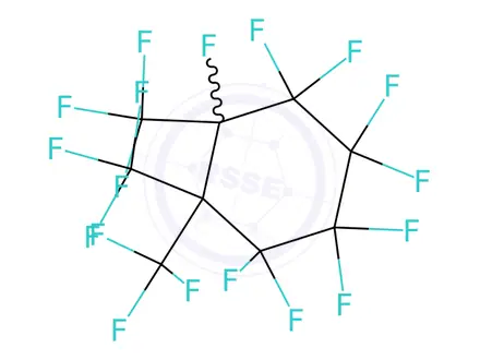 Chemical structure of Octadecafluoro-(1,3,5-trimethylcyclohexane)