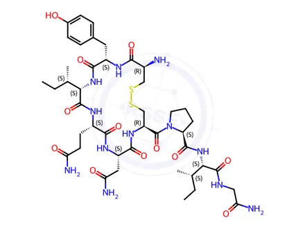 Chemical structure of Mesotocin
