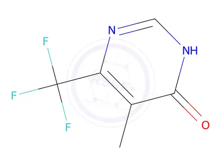 Chemical structure of 4-HYDROXY-5-METHYL-6-TRIFLUOROMETHYLPYRIMIDINE
