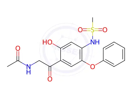 Chemical structure of Iguratimod Impurity 156