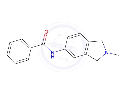 Chemical structure of N-(2-Methylisoindolin-5-yl)benzamide
