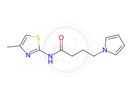 Chemical structure of N-(4-Methylthiazol-2-yl)-4-(1H-pyrrol-1-yl)butanamide