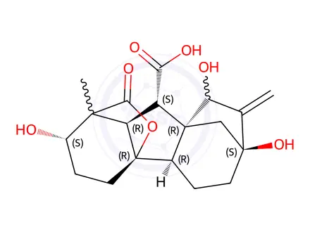 Chemical structure of Gibberellin A72