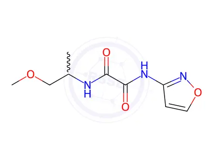 Chemical structure of N1-(Isoxazol-3-yl)-N2-(1-methoxypropan-2-yl)oxalamide