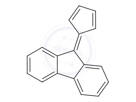 Chemical structure of 9-(2,4-Cyclopentadienylidene)-9H-fluorene