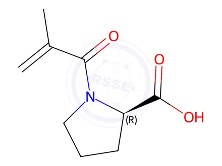 Chemical structure of Captopril Impurity 46