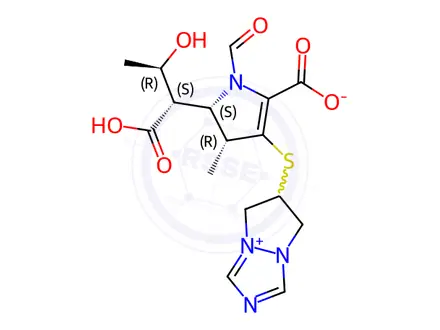 Chemical structure of Biapenem Impurity 7 Isomer Mixture