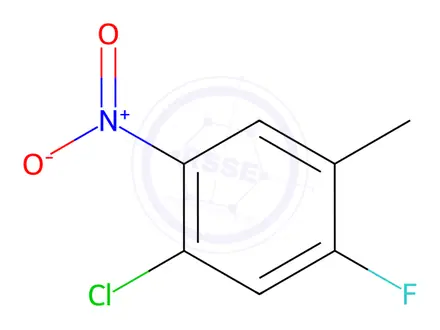 Chemical structure of 4-Chloro-2-fluoro-5-nitrotoluene