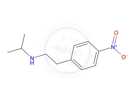 Chemical structure of N-(4-Nitrophenethyl)propan-2-amine