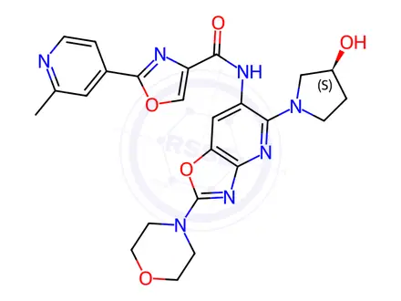 Chemical structure of Emavusertib Impurity 1