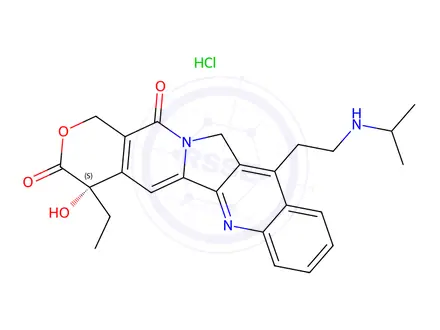 Chemical structure of Belotecan HCl